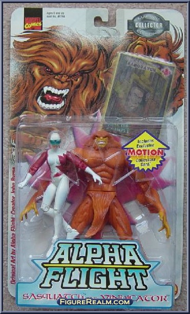 ToyBiz Marvel Alpha Flight SASQUATCH and VINDICATOR action figures TOY BIZ 