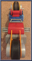 Rip 'n Rev Cycle from Amazing Spider-Man - Vehicles manufactured by Toy Biz [Loose]