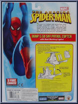 Sky Patrol Copter from Amazing Spider-Man - Bump & Go manufactured by Toy Biz [Back]