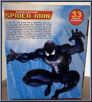 Spider-Man (Black Costume) from Amazing Spider-Man - 12" Scale manufactured by Toy Biz [Back]
