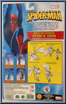 Spider-Man (Web Splasher) from Amazing Spider-Man - Series 2 manufactured by Toy Biz [Back]
