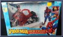 Web Cycle from Amazing Spider-Man - Vehicles manufactured by Toy Biz [Front]