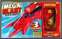 Web Shooter / Spider-Sense Mask from Amazing Spider-Man - Mega Blast manufactured by Toy Biz [Front]