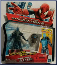 Electro (Power Charged) from Amazing Spider-Man 2 - Spider Strike manufactured by Hasbro [Front]