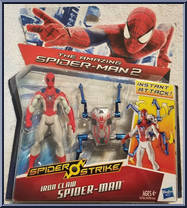 Spider-Man (Iron Claw) from Amazing Spider-Man 2 - Spider Strike manufactured by Hasbro [Front]