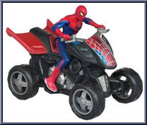 4 x 4 Racer from Amazing Spider-Man - Zoom n' Go manufactured by Hasbro [Loose]