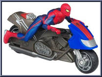 Spider Cycle from Amazing Spider-Man - Zoom n' Go manufactured by Hasbro [Loose]