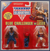 Blue Challenger / Gladiator Laser Action Figure