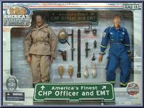CHP Officer and EMT from America's Finest - 2-Pack Figures manufactured by 21st Century Toys [Front]