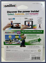 Luigi from Amiibo - Super Mario manufactured by Nintendo [Back]