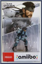 Snake from Amiibo - Super Smash Bros. manufactured by Nintendo [Front]
