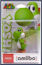 Yoshi from Amiibo - Super Mario manufactured by Nintendo [Front]