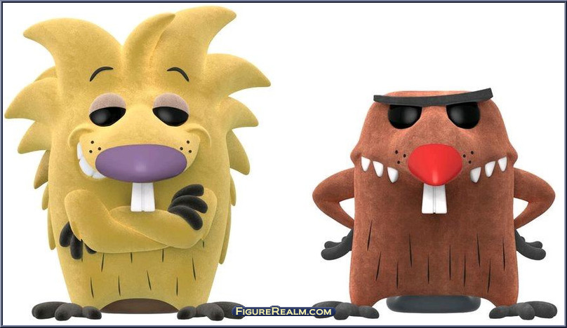 angry beavers funko pop flocked