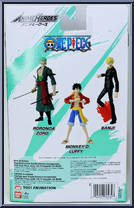 Roronoa Zoro from Anime Heroes - One Piece manufactured by Bandai [Back]