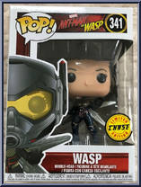 Wasp (Unmasked) (Chase) from Ant-Man - Ant-Man and the Wasp Pop! manufactured by Funko [Front]