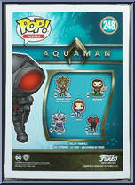 Black Manta from Aquaman - Pop! Vinyl Figures manufactured by Funko [Back]