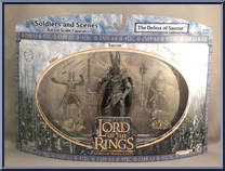 The Defeat of Sauron from Armies of Middle Earth - Soldiers and Scenes - Wave 3 manufactured by Play Along [Front]