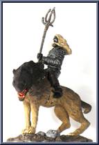 Morannon Orc on Warg (#2 Blonde Hair) Action Figure