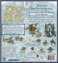 Rohan Horseman (#1 with Spear) from Armies of Middle Earth - Warriors and Battle Beasts - Wave 2 manufactured by Play Along [Back]