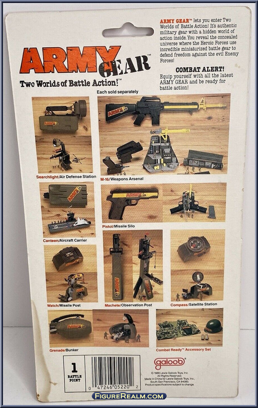 Combat Troops Army Gear Basic Series Galoob Action Figure