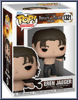Eren Jaeger (Open Shirt) (Hardened) from Attack on Titan - Pop! Vinyl Figures manufactured by Funko [Front]