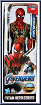 Iron Spider from Avengers - Endgame - Titan Hero Series manufactured by Hasbro [Front]