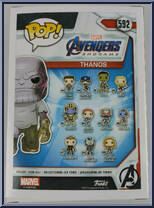 Thanos from Avengers - Avengers Endgame Pop! manufactured by Funko [Back]