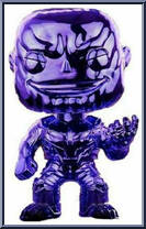 Thanos (Gauntlet) (Purple Chrome) Action Figure