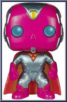 Vision (Metallic) from Avengers - Avengers Age of Ultron Pop! manufactured by Funko [Loose]