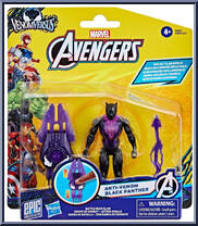 Anti-Venom Black Panther (Battle Gear Claw) from Avengers - Epic World of Action manufactured by Hasbro [Front]