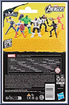 Anti-Venom Captain America from Avengers - Epic World of Action manufactured by Hasbro [Back]