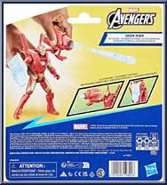 Iron Man (Battle Gear) from Avengers - Epic Hero Series manufactured by Hasbro [Back]
