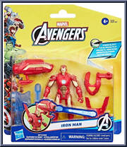 Iron Man (Battle Gear) from Avengers - Epic Hero Series manufactured by Hasbro [Front]