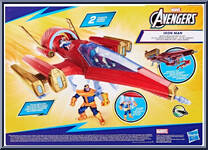 Iron Man Repulsor Battle Jet from Avengers - Epic Hero Series manufactured by Hasbro [Back]
