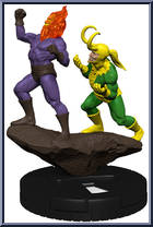 Dormammu / Loki from Avengers - HeroClix - Avengers / Defenders War manufactured by WizKids [Loose]