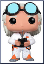 Dr. Emmett Brown from Back to the Future - Pop! Vinyl Figures manufactured by Funko [Loose]