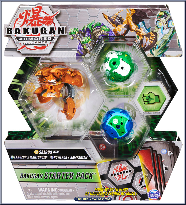 Bakugan Ventus Fangzor Figurine, Action Figurines