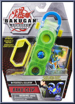 Aquos Ventus Pegatrix x Gillator from Bakugan - Armored Alliance - Baku-Clips manufactured by Spinmaster [Front]
