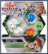 Haos Aurelus Trox x Nobilious Ultra / Aquos Ryerazu / Pyrus Cimoga from Bakugan - Armored Alliance - Starter Packs manufactured by Spinmaster [Front]