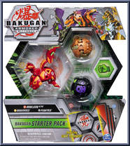Pyrus Howlkor Ultra / Aurelus Dragonoid / Darkus Pegatrix from Bakugan - Armored Alliance - Starter Packs manufactured by Spinmaster [Front]