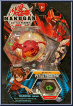 Pyrus Pegatrix from Bakugan - Battle Planet - Core manufactured by Spinmaster [Front]