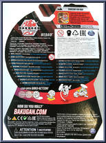 Webam from Bakugan - Battle Planet - Ultra manufactured by Spinmaster [Back]