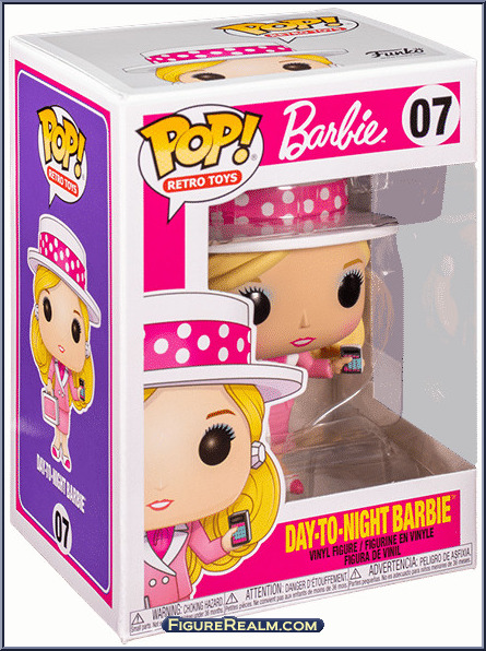 Figurine Funko Pop N°07 Retro Toys Barbie Day-To-Night Barbie Vault