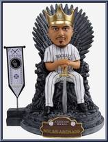 Colorado Rockies (Nolan Arenado Game Of Thrones Iron Throne) from Baseball - Player Bobbles manufactured by Foco [Loose]
