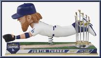 Justin Turner (Los Angeles Dodgers) (2020 World Series Champions Diving Tag) from Baseball - Player Bobbles manufactured by Foco [Loose]