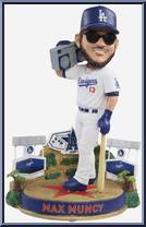 Max Muncy (Los Angeles Dodgers) (Hollywood Hills) from Baseball - Player Bobbles manufactured by Foco [Loose]