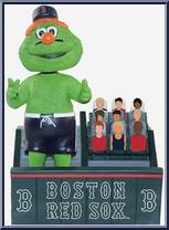 Wally The Green Monster (Boston Red Sox) (The Show Goes On Mascot) from Baseball - Player Bobbles manufactured by Foco [Loose]