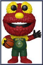Doppler Mascot (Seattle Storm) from Basketball - WNBA Pop! manufactured by Funko [Loose]