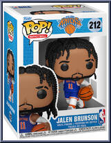 Jalen Brunson (Icon Edition Jersey) (New York Knicks) from Basketball - Pop! Vinyl Figures manufactured by Funko [Front]