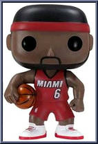 LeBron James from Basketball - Pop! Vinyl Figures manufactured by Funko [Loose]
